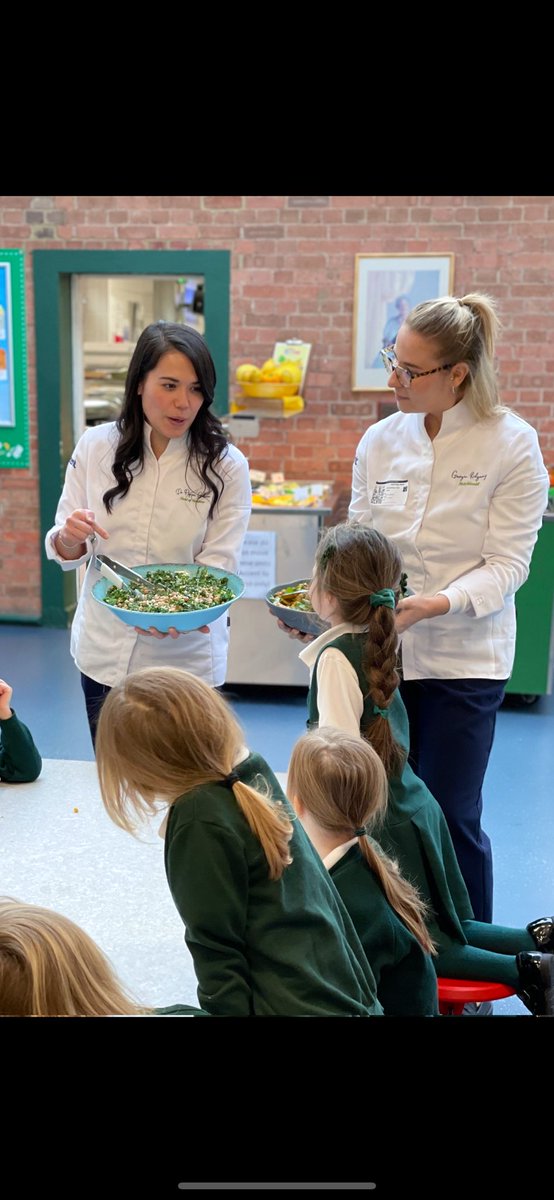 Last week at <a href="/CavendishSchool/">The Cavendish School</a> talking to the children about the importance of a healthy balanced diet! Special thanks to the catering team for whipping up some delicious salads, they were absolutely delicious! 🥗