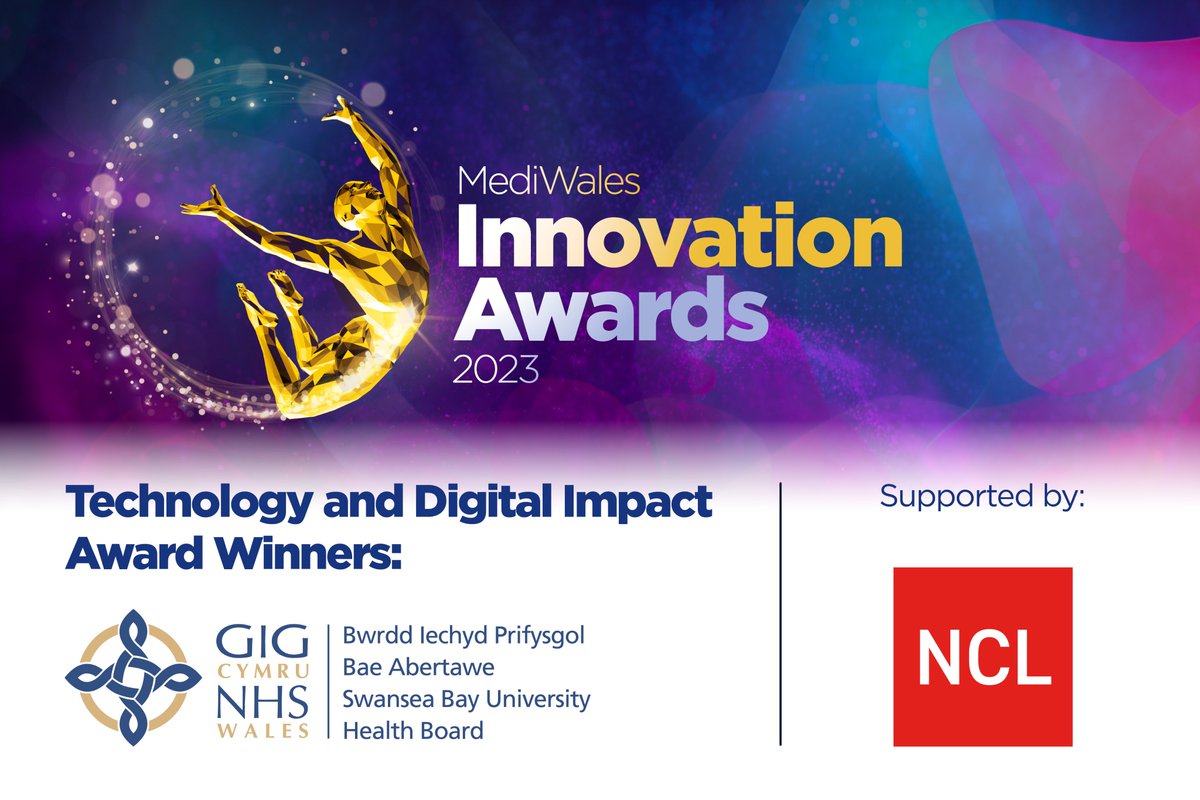 mediwales's tweet photo. Congratulations to @SwanseabayNHS for winning the MediWales Technology and Digital Impact Award for Signal, a digital patient flow system!✨

Find out more about all the winning projects here: https://t.co/CkTFE67M5q

 #mediwales #MWAwards2023 @NetConsultingUK https://t.co/ovigE9X0gy