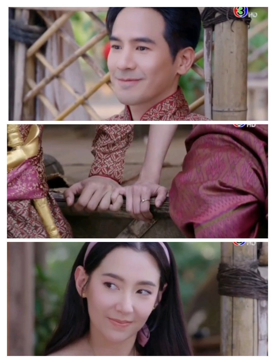 __BlueBubbles's tweet photo. ost mv 나온 이후로 젤 기대했던 장면이💖 아잉잉잉넘달콤해여~
 #โป๊ปเบลล่า looks so good in this set of outfit &amp; is so natural to the point that I think they are being themselves in this scene 🤭
#พรหมลิขิตep22
#popebella https://t.co/Q169IR4JTq