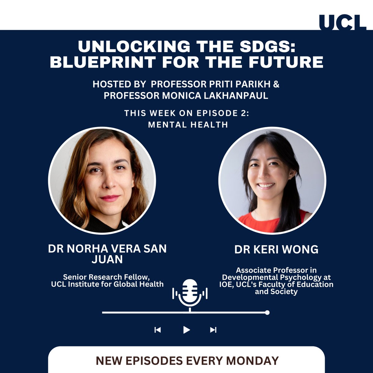 UCL & the UN Sustainable Development Goals (@ucl_sdgs) on Twitter photo "#SDGs are a call for action, it's a very useful tool to be able to communicate across different settings & institutions & really unify what we all should be working towards" <a href="/NorhaVera/">Norha.Vera</a> on #SDGs with <a href="/ProfLakhanpaul/">Prof Monica Lakhanpaul</a> <a href="/pritiparikh73/">Professor Priti Parikh</a> <a href="/DrKeriWong/">Dr Keri Wong</a> EP 2 out now soundcloud.com/uclsound/menta… "#SDGs are a call for action, it's a very useful tool to be able to communicate across different settings & institutions & really unify what we all should be working towards" <a href="/NorhaVera/">Norha.Vera</a> on #SDGs with <a href="/ProfLakhanpaul/">Prof Monica Lakhanpaul</a> <a href="/pritiparikh73/">Professor Priti Parikh</a> <a href="/DrKeriWong/">Dr Keri Wong</a> EP 2 out now soundcloud.com/uclsound/menta…