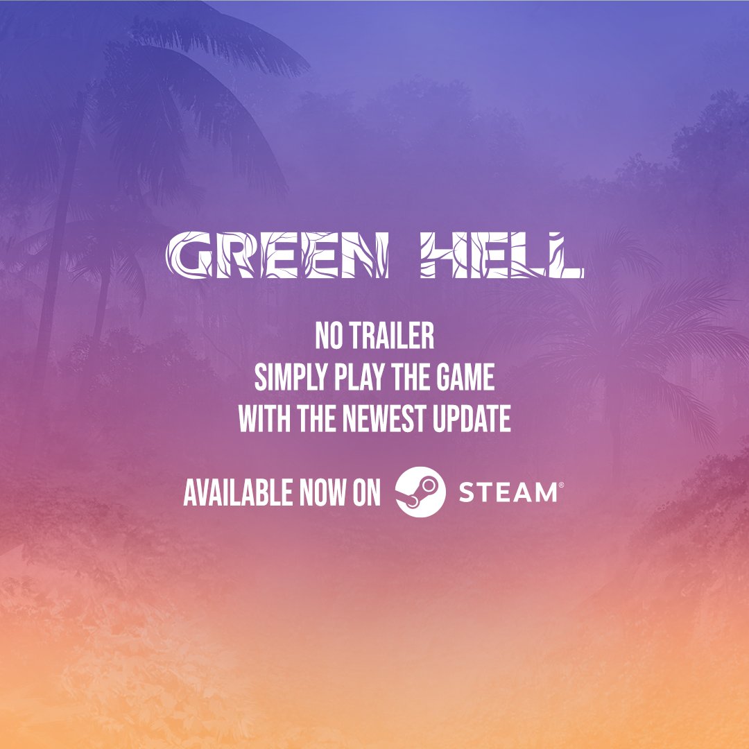 GreenHellGame's tweet photo. Surprise! ๐
Free Update #18 - "Fortifications", is available now to all Green Hell players on Steam!
๐ธ Fences
๐ธ Palisades
๐ธ Gates
๐ธ Lookout platforms
๐ธ Fixes, optimizations, & more!
Info on the update: https://t.co/FTbbldCoQO
#GreenHell #GreenHellGame #CreepyJar https://t.co/tIMy8VrxZv