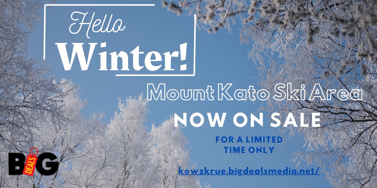 We have crazy discounts going on Mount Kato on our Big Deals store! Get em before they sell out! 
 kowzkrue.bigdealsmedia.net/item/61082/1-s…
