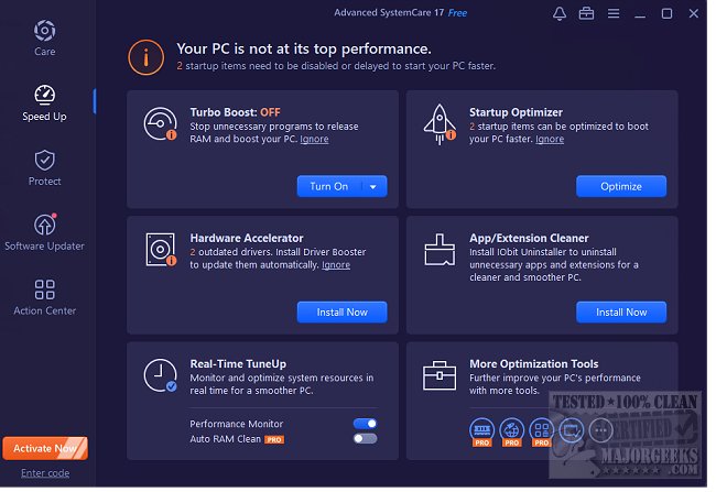 Optimize computer performance with Driver Booster