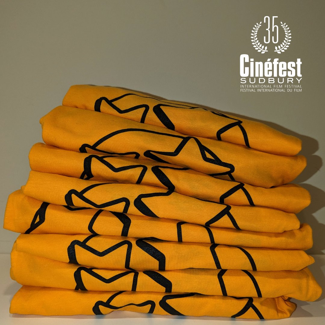 We’re giving away limited edition Cinéfest 35th anniversary T-shirts as an early holiday treat! Rules: (1) make sure you’re following us and (2) like and share this post to enter. We will contact each winner when the contest closes on Wednesday, December 13 at noon. Good luck!🤞