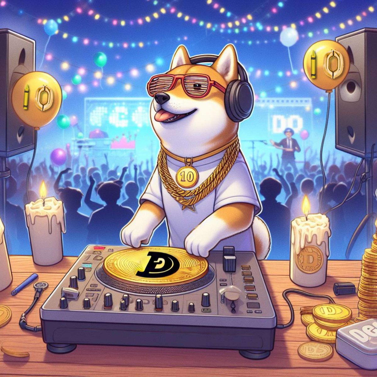 Community celebration of 10 years of Dogecoin, on Spaces today at 6PM CST with @djdoge69 - join in and share your best memories from 10yrs of Do Only Good Everyday and remembering where it all began.