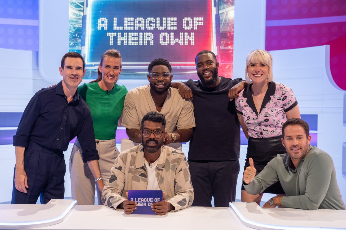 Joining us tonight for a special episode all about our new team captain @JillScottJS8 are comedians @jimmycarr & @MaisieAdam! 📅 Wednesday ⏰9pm 📺Sky Max