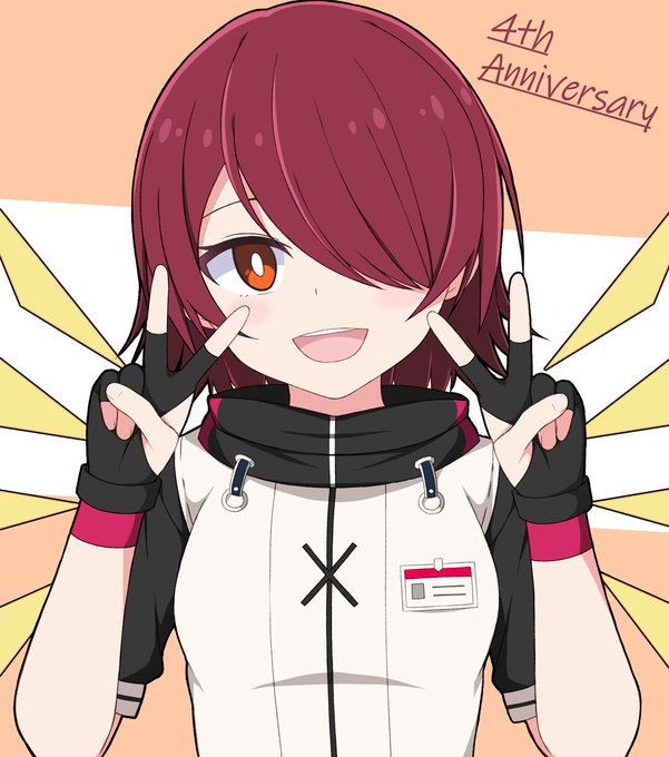 ダブルピースエクシア
#アークナイツ4周年アート 