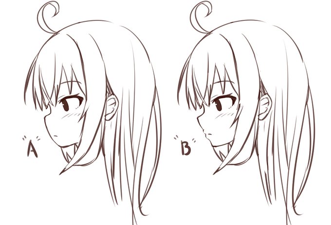 Eライン(鼻から顎のライン)、
どちらが好きですか🐰?
リプ欄にアンケございます🔽 