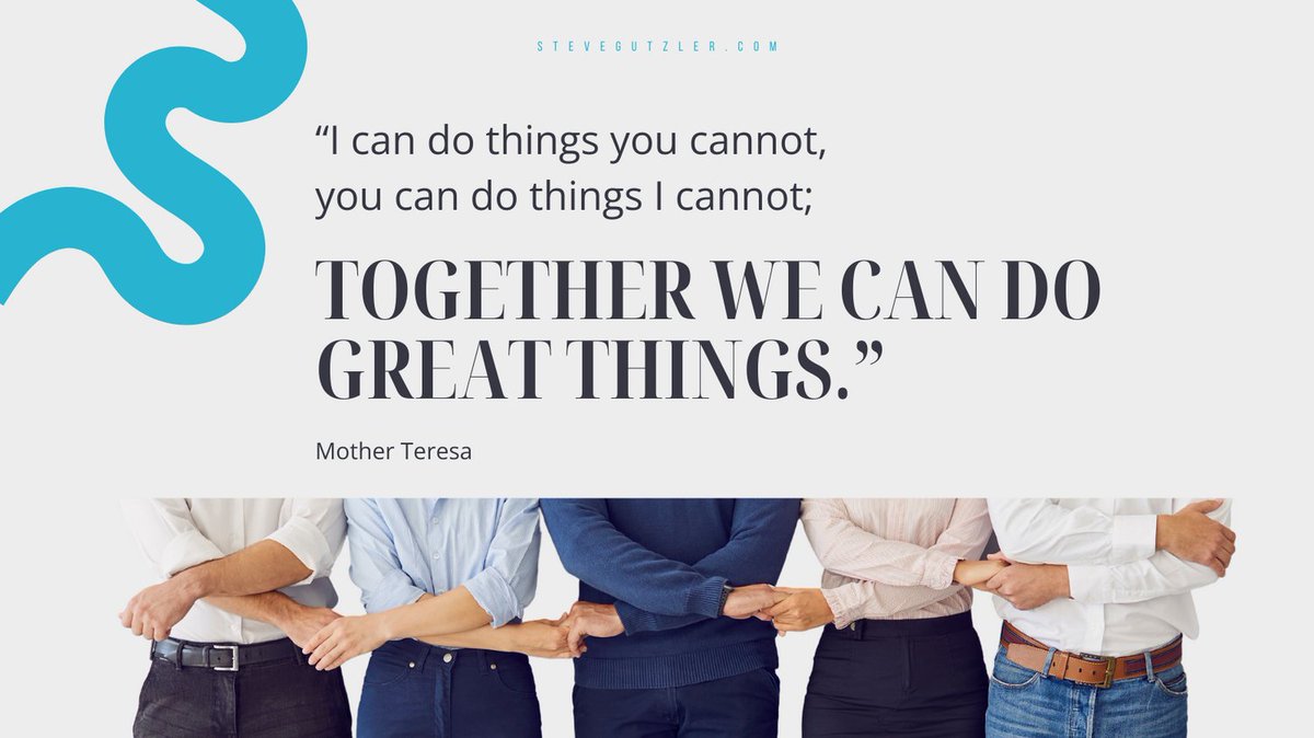 In unity lies our strength. 'I can do things you cannot, you can do things I cannot; together we can do great things.' 🌐🤝

Let's embrace our unique strengths and collaborate to achieve greatness. 💪🌟 

#Teamwork #keynotespeaker #leadershipworkshop #leadershipdevelopment