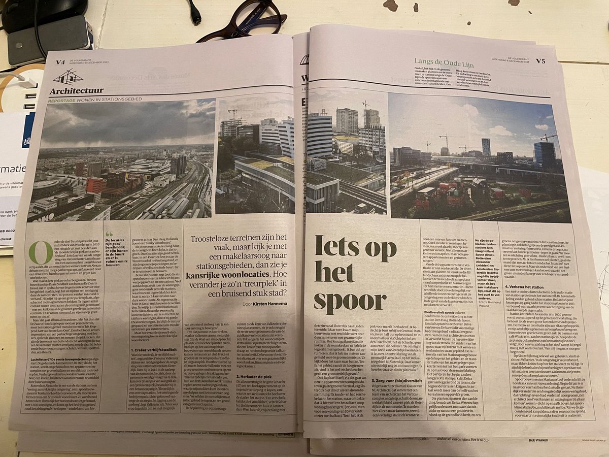 Voldoende ruimte, goed bereikbaar én betaalbaar: de woongebieden rondom stations zijn niet alleen treurig, maar ook veelbelovend. Vandaag in de Volkskrant:  tinyurl.com/3e6b39yd