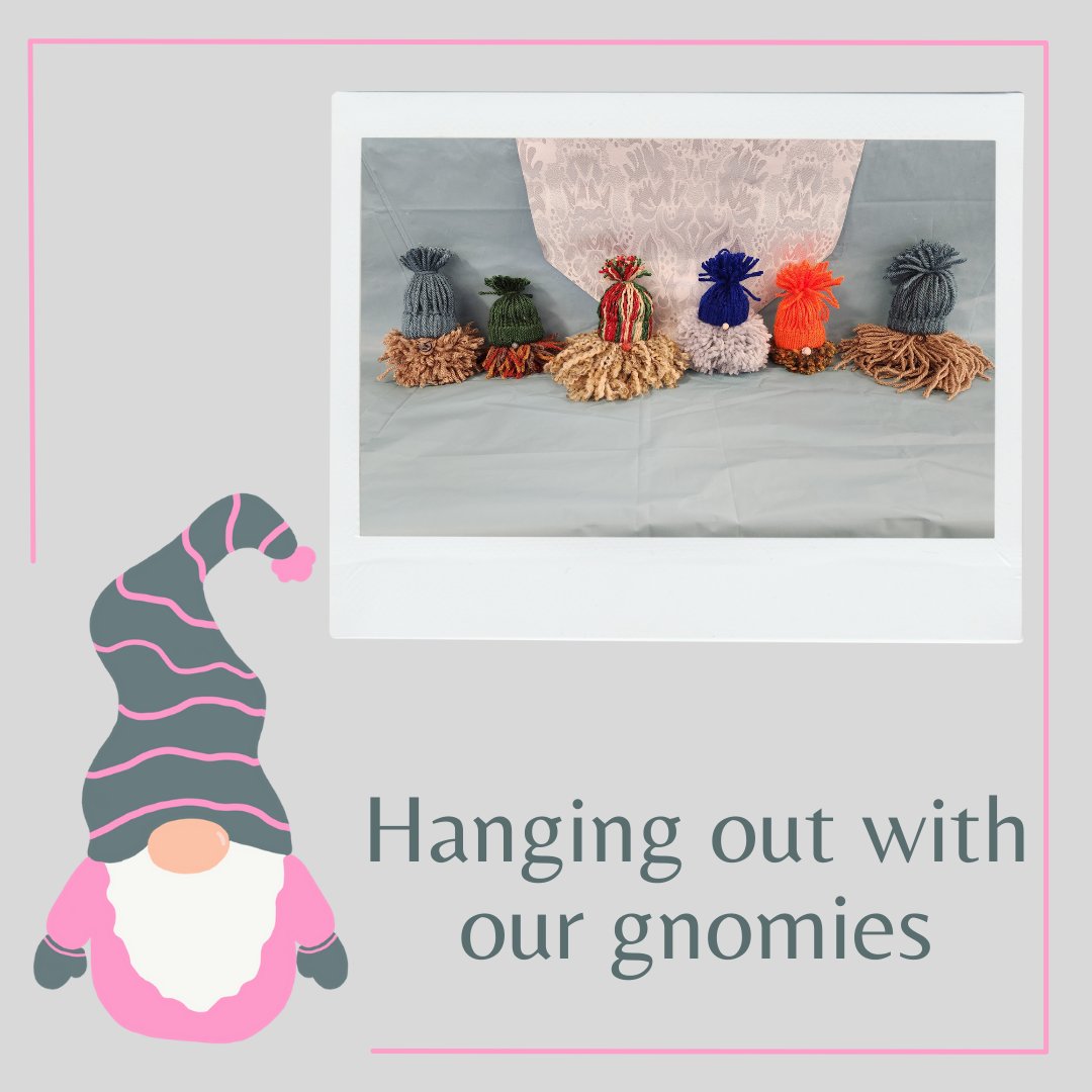 Come hang out with your gnomies at Northeast Library on December 12 to make your own yarn gnome friend! Program is for teens 12-18 and registration is required. Visit our calendar to save your spot!
#YarnGnomes #YAWednesday #TeenPrograms #nhclibrary