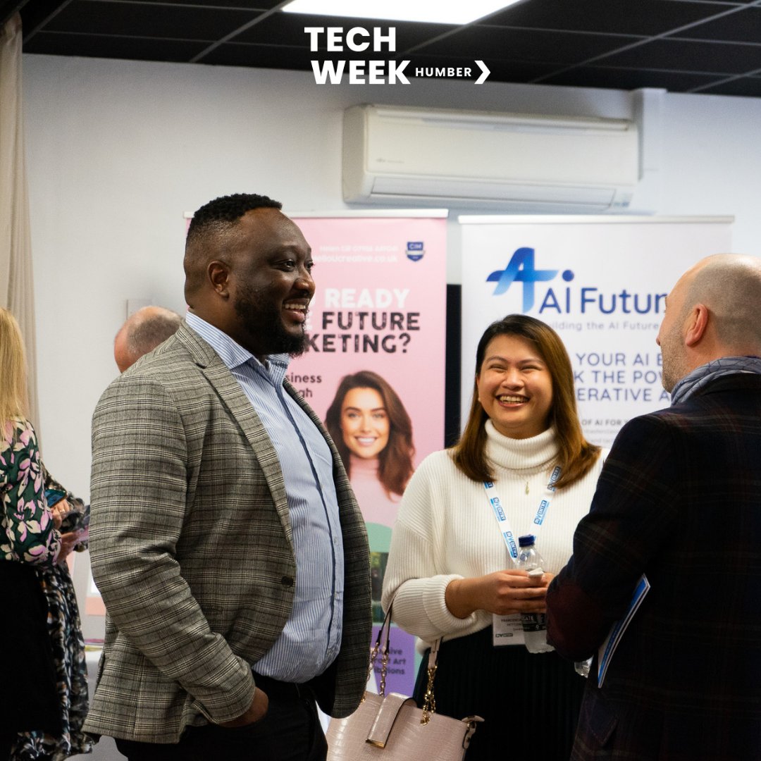 The Tech festival is more than just a series of events, it's an opportunity to showcase our region as a hub for innovation and talent. With a global tech community coming together, we're providing opportunities for scaling and exporting. #TechRegion #Scaling #TechWeekHumber