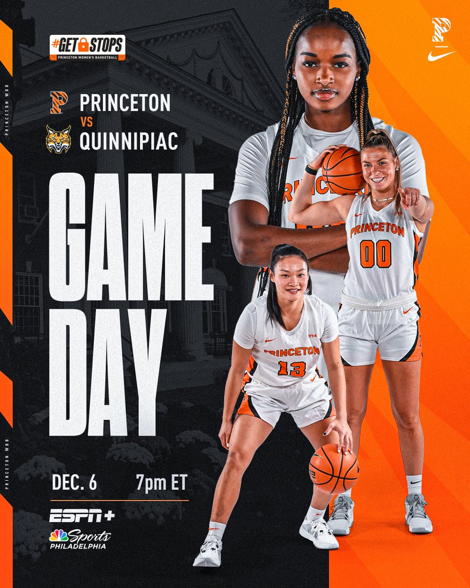 Game Day #️⃣9️⃣

🆚 - <a href="/QU_WBB/">Quinnipiac Women's Basketball</a>
📍 - 🏡
📺 - <a href="/NBCSPhilly/">NBC Sports Philadelphia</a> +
💻 - t.ly/deHYk
📊 - t.ly/iqLJr
🎟️ - t.ly/iUDEI
📖 - t.ly/LTzZj
📖 - t.ly/VEGHV

#GetStops 🐯🏀 | #NCAAWBB