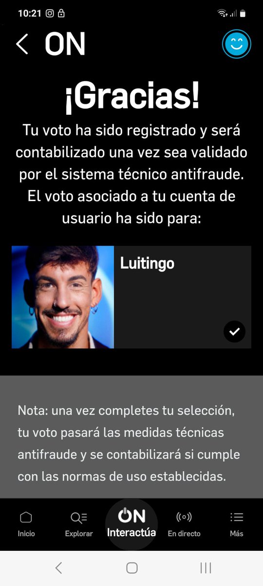 galopera65's tweet image. Votos que me lo pasan de esta mañana

Seguimos equipo!!!!
#GHVIP6N