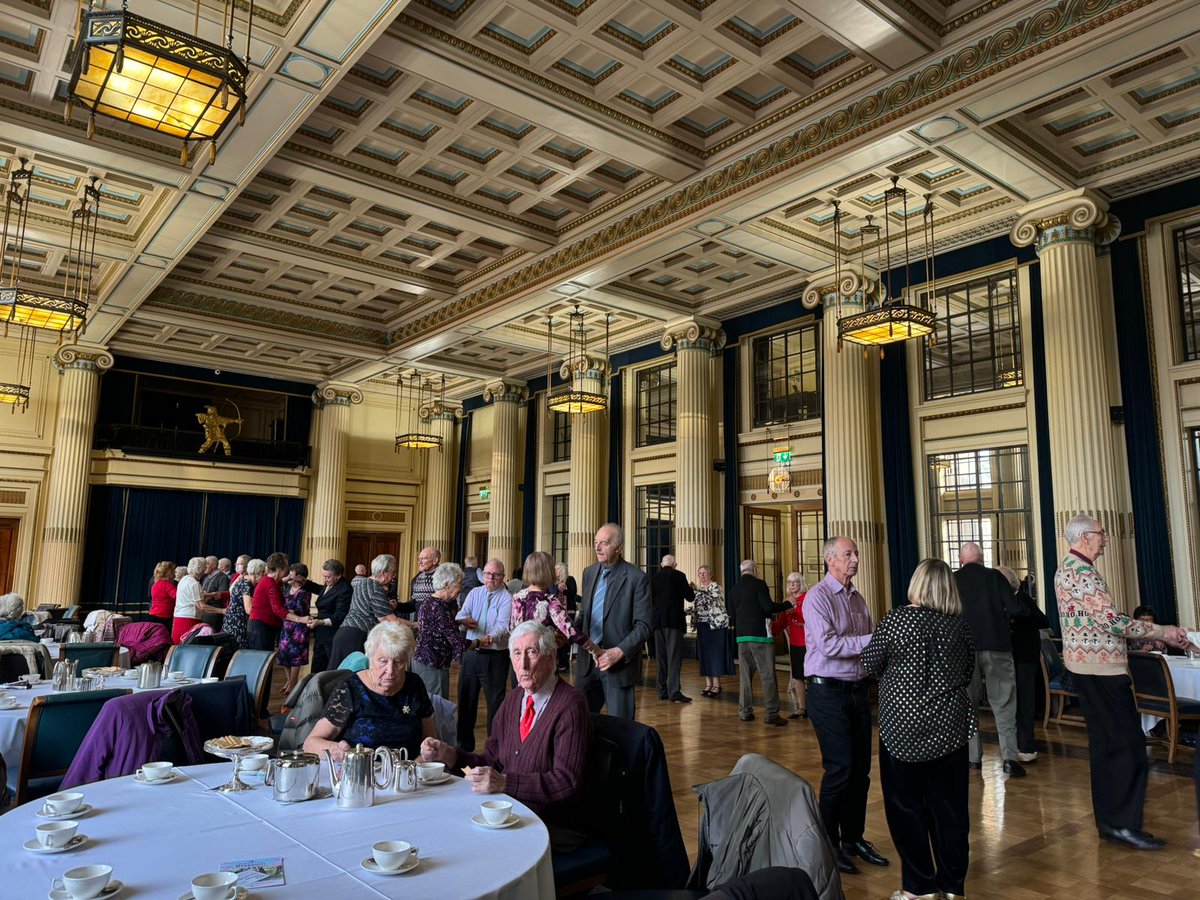 Will you just look at that excellent footwork? ☕ 🕺 We’re at the Lord Mayor’s Charity Tea Dance, which is being held at the iconic Council House in Nottingham City Centre.