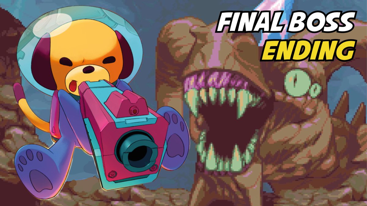 TrystoTheGame's tweet photo. Just finished @goodboygalaxy by @hot_pengu &amp; @exelotl 🐶🐾

The first GBA game in 13 years. 😮
Brilliant and super clever game/level design!
https://t.co/aRBSzl0HT0

#GoodboyGalaxy #GameBoyAdvance https://t.co/e2t1nUkVVh