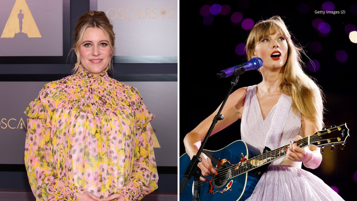 TIME's tweet photo. Greta Gerwig says Taylor Swift is “Bruce Springsteen meets Loretta Lynn meets Bob Dylan” https://t.co/CMLLXIoR7Q https://t.co/dq98evOD9L