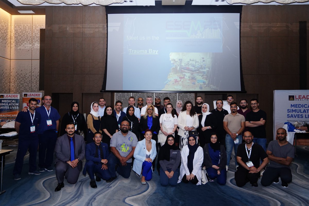 Trauma Bay Workshop at ESEM23 empowered medical professionals with an immersive and insightful experience. Led by esteemed course directors, Joe Nemeth and Khalifa Alqaydi, the workshop went beyond theory.
#emergencymedicine 
#ESEM23