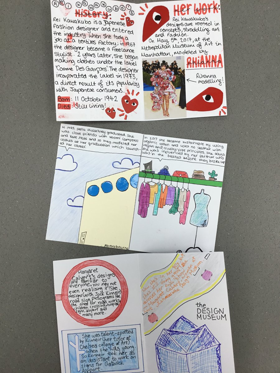 SuttonHighDT's tweet photo. Current Year 8s final design challenge from last year.  The creation of a Booklet highlighting some the the truly AMAZING women in the world of design and their achievements.  Inspired by the Little People, BIG DREAMS series of books. @suttonhighgirls #amazingwomenindesign https://t.co/LWP2qVxXAY