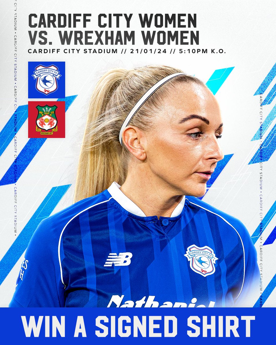 🏟️ Buy a match ticket for our clash with @WrexhamAFCWomen during our Early Bird window and you could win a signed @CardiffCityFC Women shirt! 🎟️ Simply buy a match ticket before December 31st for your chance to win! Find full details here 👉 bit.ly/418hSNc #CityAsOne