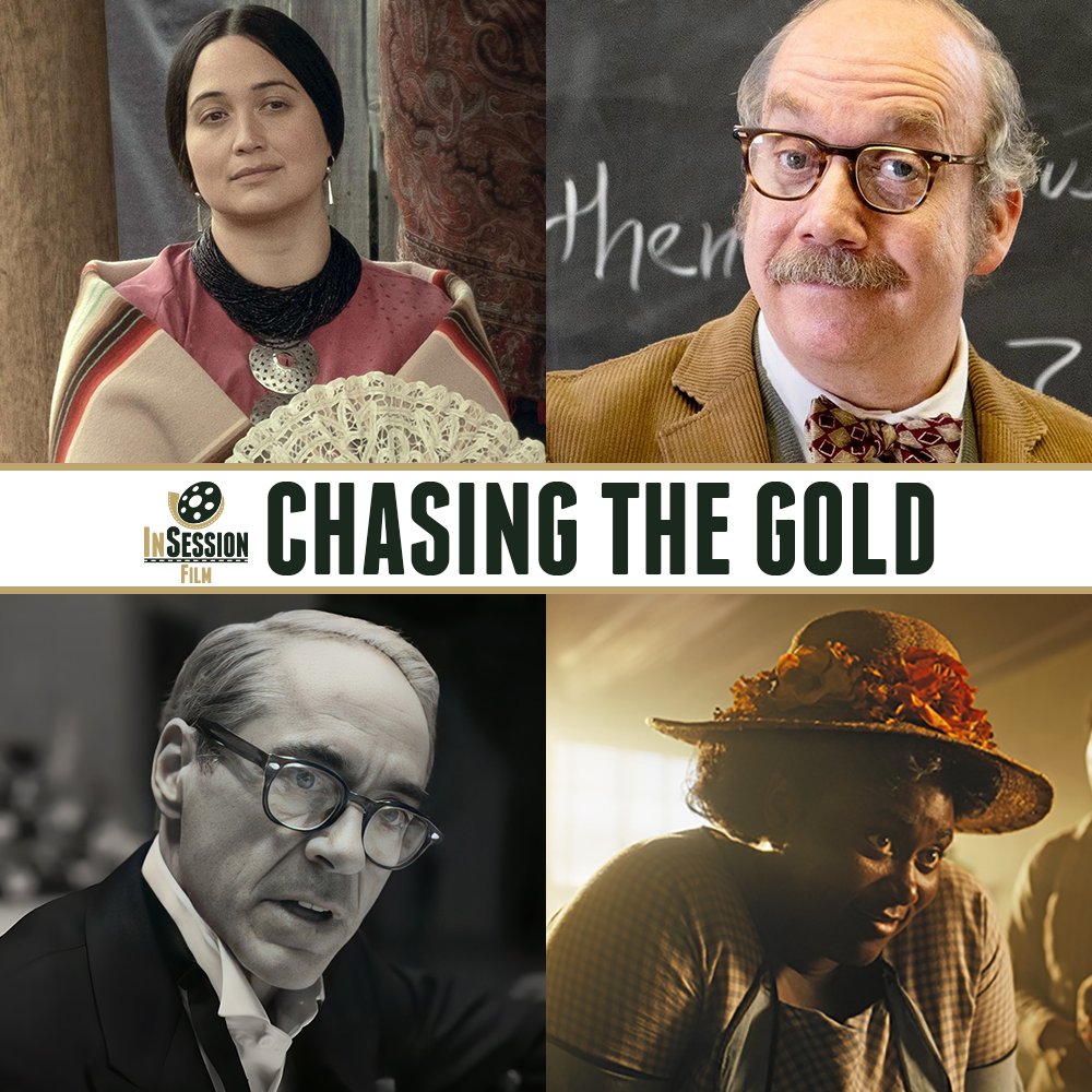 Chasing the Gold: @RealJDDuran is joined by @mrbrianrowe and @ShadanLarki to discussing the Acting Categories and Best Director! Watch: youtu.be/7npAv83FHok Listen: linktr.ee/insessionfilm #PodNation #PodernFamily