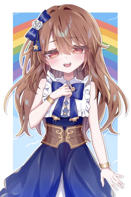 Vtuberの蒼樹みゆさん描かせていただきました～～!リクエストありがとうございます#Skeb #Commission 