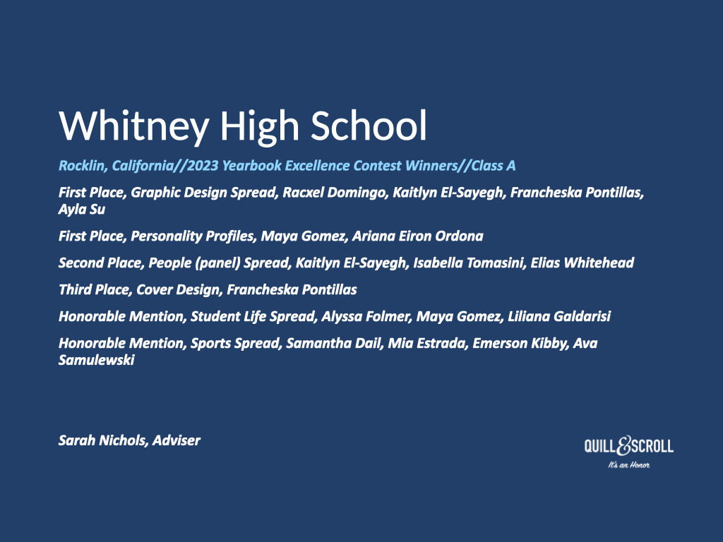 Quill and Scroll tweet media