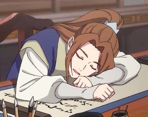 thefujosauce's tweet image. Smol Lang Qianqiu #tgcf #hualian #lqq #tgcfspoiler