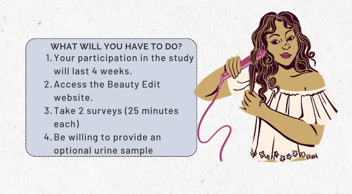 What are the real ingredients in your beauty products?
Are you interested in participating in exciting research about endocrine disrupting chemicals in personal care products? 

Join the Beauty Edit Study!