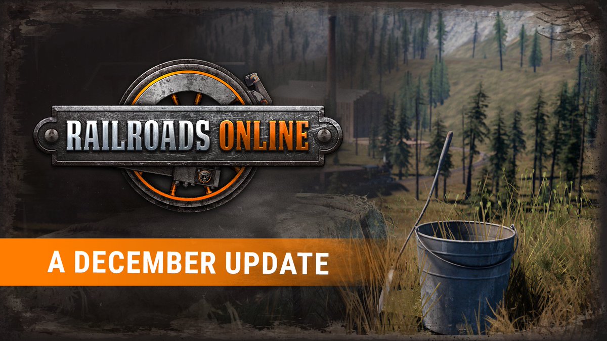 RailroadsGame's tweet photo. We have a December update for you!🥳

The next big update is coming on December 11th!

Prepare yourselves for mysterious new content being implemented into the game, plus a new locomotive with a new to the game wheel-arrangement!🙈🚂

More infos on Steam: https://t.co/8LI3EeJJ2B https://t.co/G6jaFZpUKK