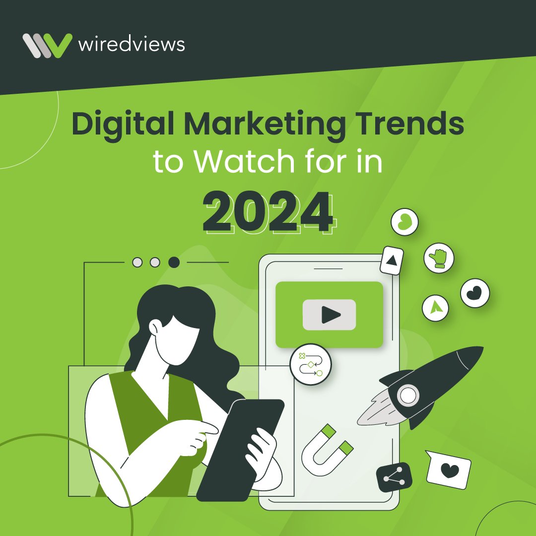 wiredviews's tweet photo. Somehow it's already time to wrap up 2023! As the year comes to a close, our experts are taking the time to think through some of the marketing trends we see either developing or sticking around in 2024. https://t.co/hgaSrbj1OO https://t.co/3qgZNW23Ex