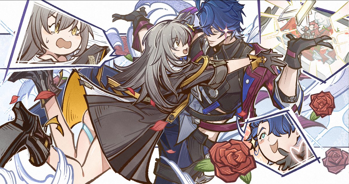 jiaolaojun's tweet photo. #HonkaiStarRail 🌹💍🐉😈 https://t.co/k401QMJ7dy