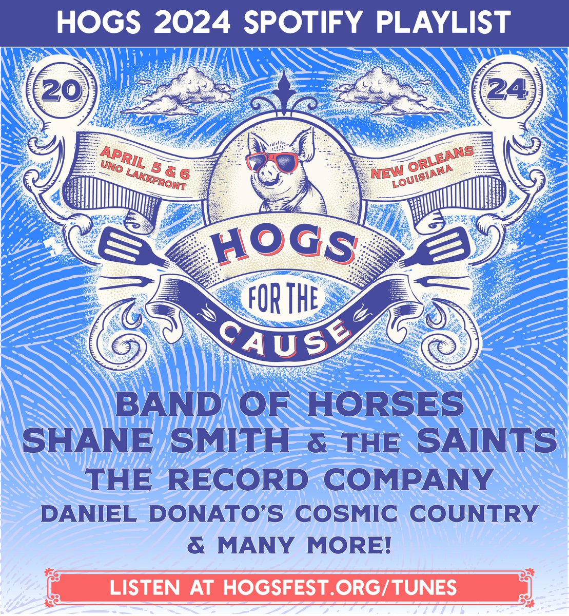 Hogs For The Cause tweet media