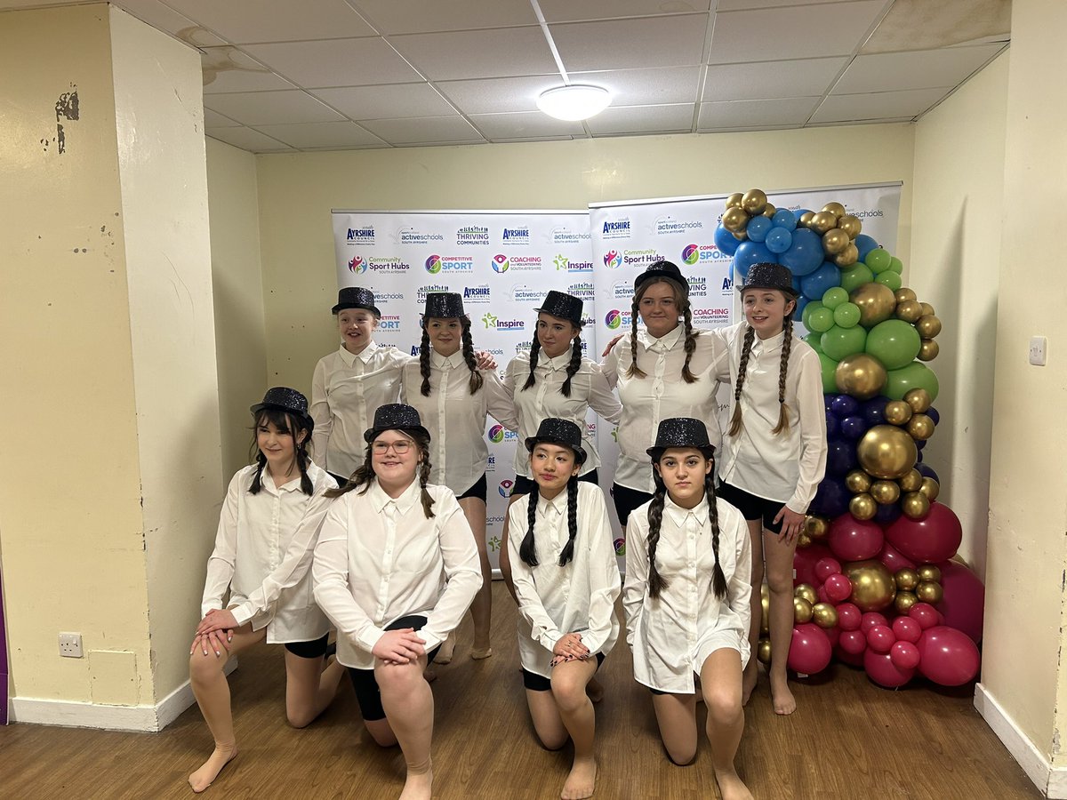 Well done to Girvan Academy who attended the dance competition today 🕺🏽💃🏻 Amazing effort from you all 🤩  <a href="/girvanacademy/">Girvan Academy</a> <a href="/GirvanAcadPE/">girvanpe</a>