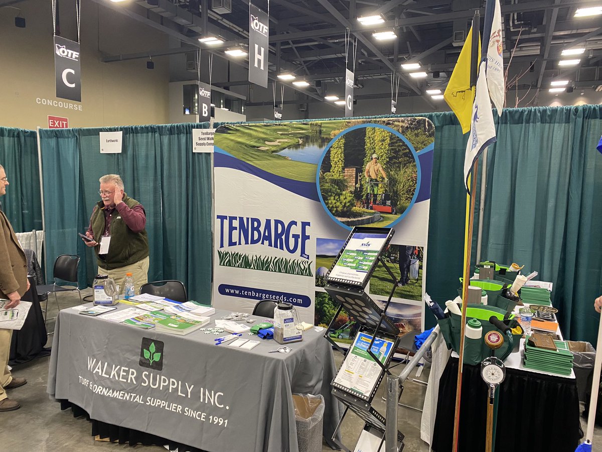 Day 2 of OTF. Stop by to see our vendors <a href="/taciteasternUSA/">Chris Underwood</a> <a href="/earthworksturf/">EarthWorks Turf</a> <a href="/SMS_Additives/">SMS Additive Solutions</a> <a href="/Macro_Sorb/">Macro-Sorb Technologies</a>