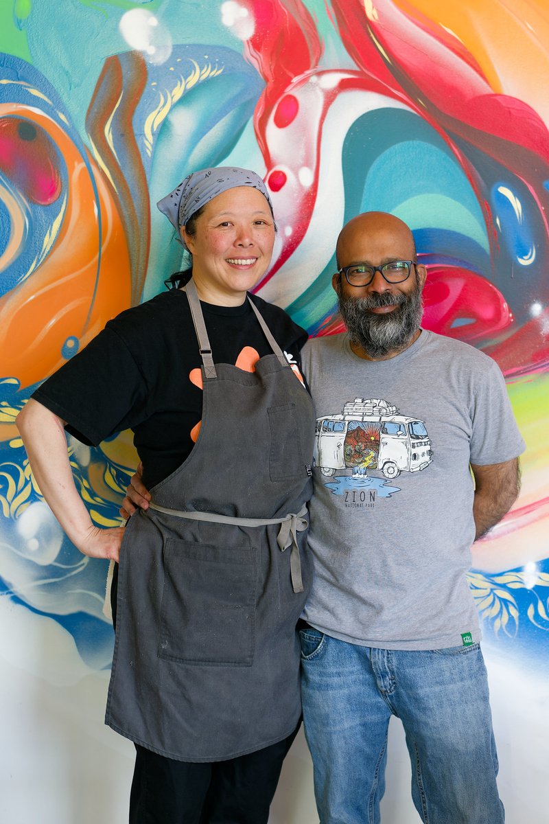 eaterchicago's tweet photo. Chicago Eater Awards: Margaret Pak and Jolly Nelliparambil win chefs of the year for Thattu https://t.co/7RTOCldE0Q