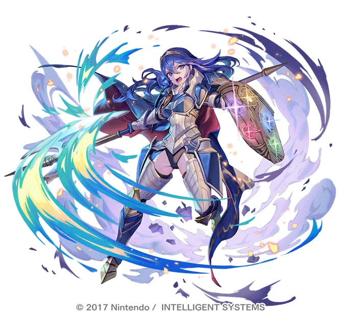 【ファイアーエムブレム ヒーローズ】魔器英雄 未来への決意 ルキナ 描かせていただきました! #FEヒーローズ