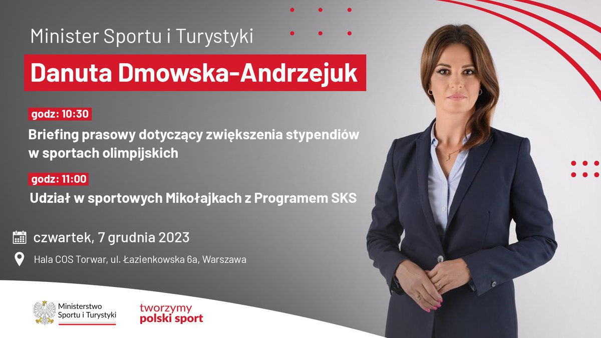 Ministerstwo Sportu i Turystyki tweet media