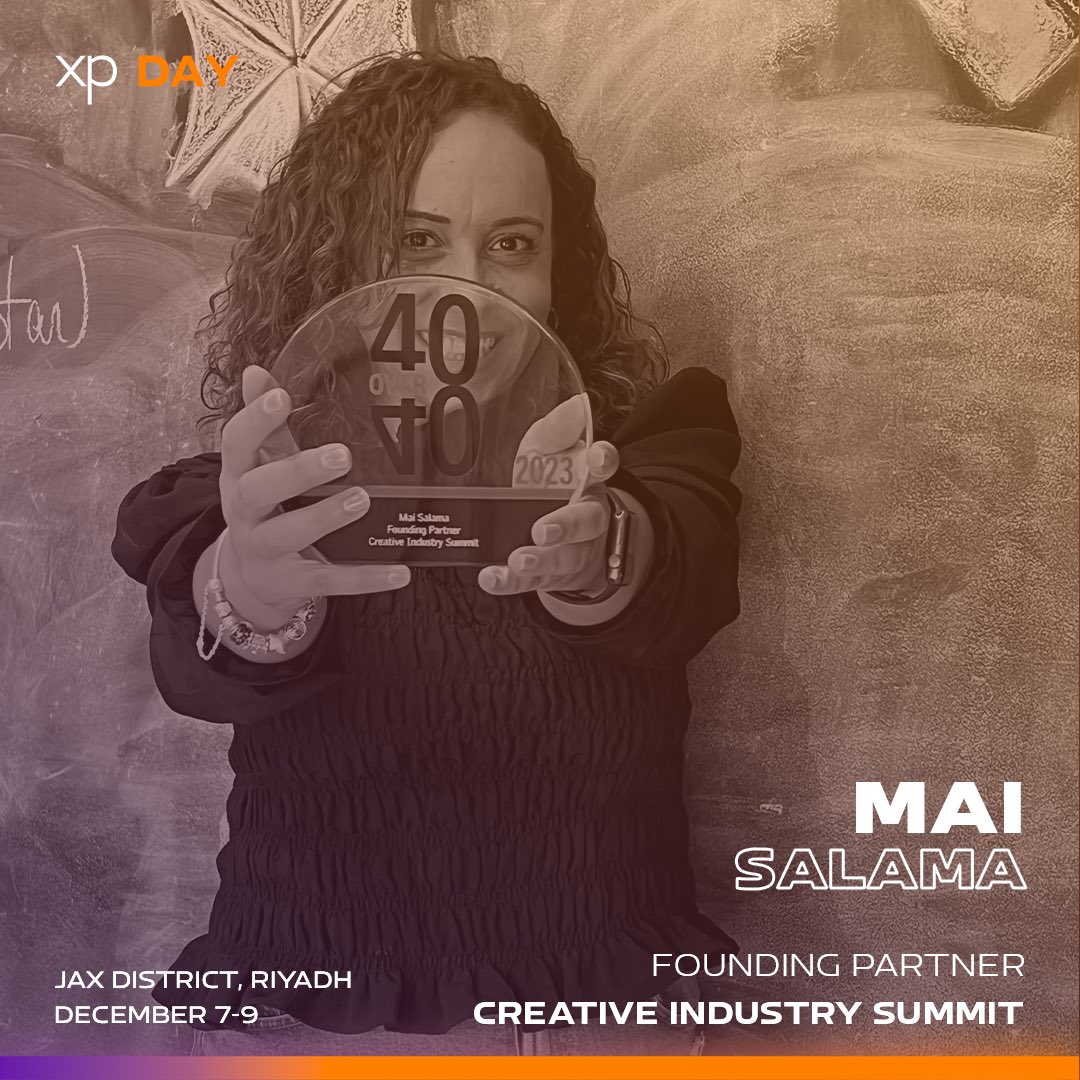creativeindMENA's tweet photo. We’re happy to announce that our founding partner, Mai salama, will be speaking on the panels “The power of music conferences in driving regional music industries”
at MDLBEAST XP, Riyadh 2023 Edition.
1/2
#Creativeindmena #MDLBEAST https://t.co/xPwRuHQSCN