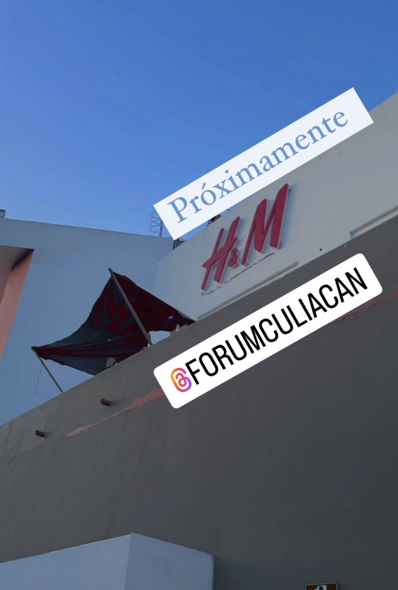 Próximamente… <a href="/hmmexico/">H&M Mexico</a>  en <a href="/ForumCuliacan/">Forum Culiacán</a>  🛍️🎊