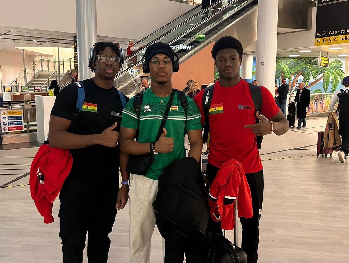 GhDolphins's tweet photo. Good luck to Oduma, Tomas, Ivan, Adoma and TJ
as you compete for Ghana in the Africa Juniors competition in Mauritius. 

May there be many PBs  and  enjoy Mauritius . GHD is proud of you 👍🏾 👍🏾 https://t.co/oiR2mDrjWX
