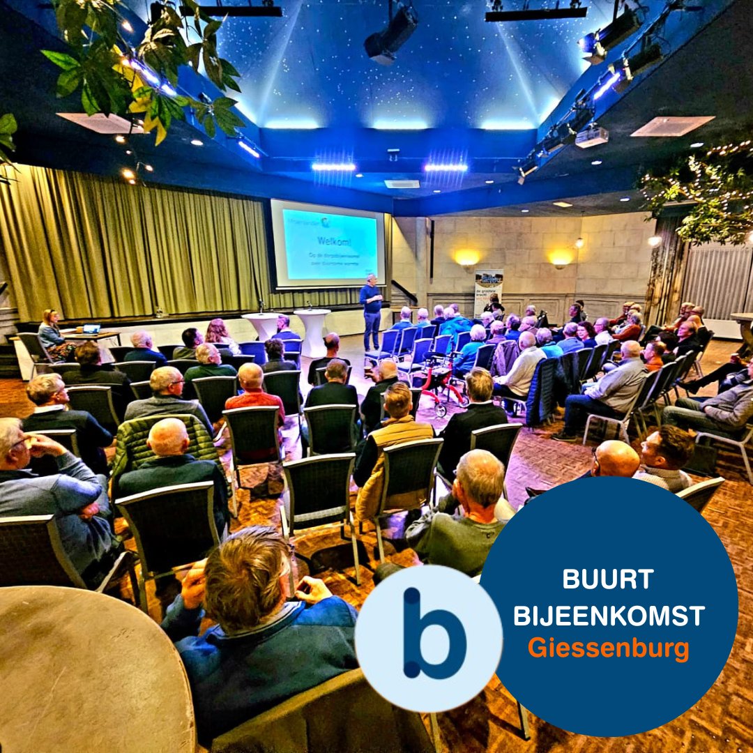 Informatie avond in Giessenburg! Een veelbelovende start van de dorpsaanpak voor duurzame warmteopties. Inwoners worden gesteund door de gemeente en Buurkracht. Op 11 december is de startavond voor bijna honderd geïnteresseerden! #Buurkracht #Giessenburg #GemeenteMolenlanden