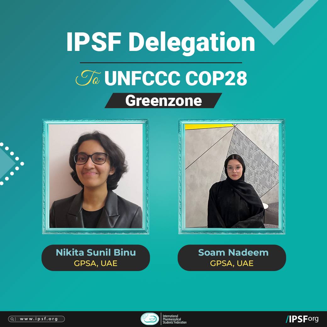 IPSForg's tweet photo. IPSF engagement goes beyond the Blue Zone
Join the IPSF Delegates to the Green Zone of UNFCCC COP28 as they represent the federation in various sessions and side events.
#IPSFatCOP28 #HealthyClimate #ClimateAction
#75YearsOfIPSF #IPSForg https://t.co/mwR9DrtYps