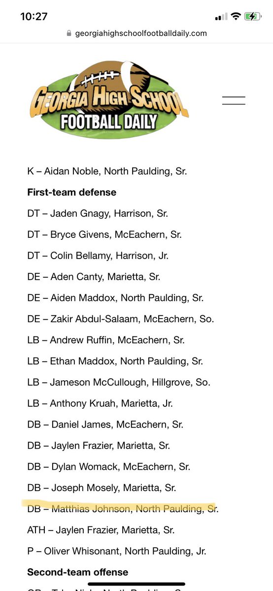 Very blessed to be recognized in first-team all region!!!! @NPHSRecruiting @Drew_Cronic @CoachSEllis