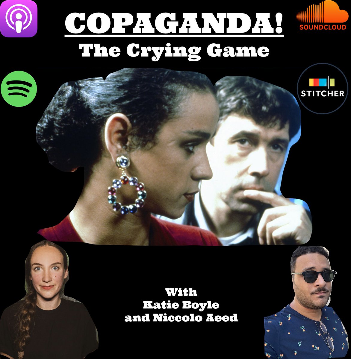 New episode with @katieboylecomic about the 1992 film The Crying Game. We discuss terrorism, state violence, hostages and 90s gay bars. Enjoy!