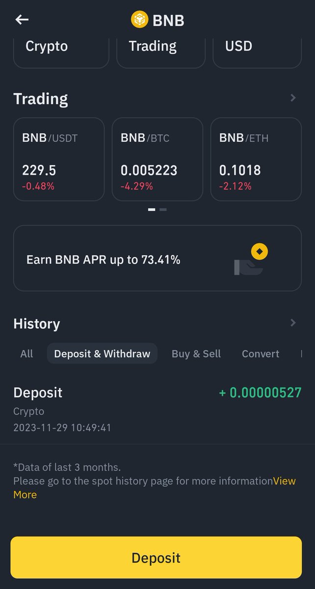 bnbfaucet.app.link/HFmr5Y4IcFb

#Binance  #Crypto  #cryptocurrency  #BNB #BSC #CryptoNews  #BinanceSmartChain  #cryptotrading  #blockchain