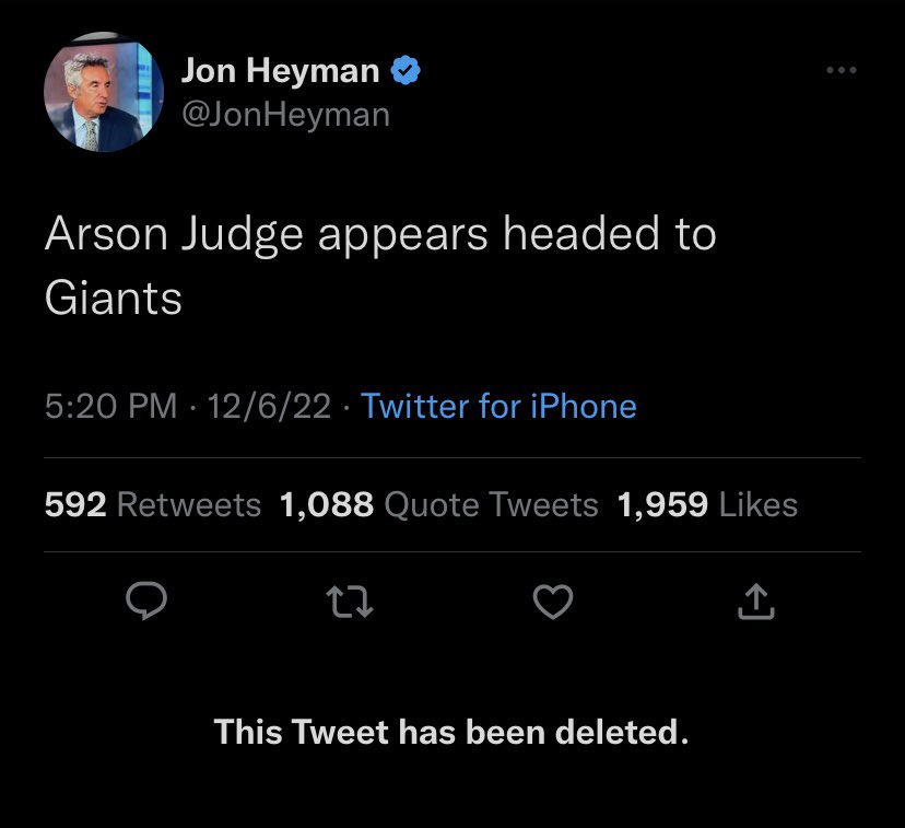 BaseballQuotes1's tweet photo. Happy Arson Judge day to all who celebrate https://t.co/c0fhM3JSOa
