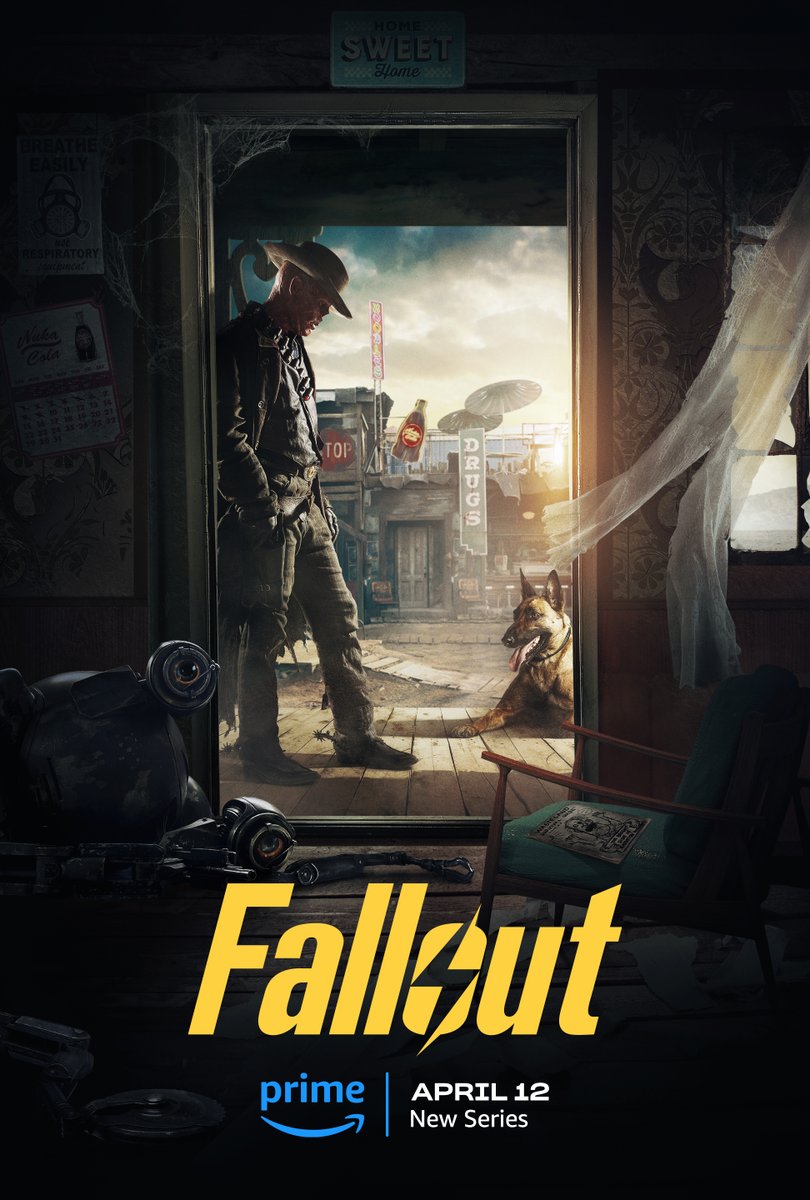 RISE_VFX's tweet photo. Sweet! #AmazonStudios has released these really cool characters posters for their live action adaptation of the video game, #Fallout! Which one is your favorite?

Our team is being kindly supported by @medienboard. https://t.co/CNBgnVzNN0
