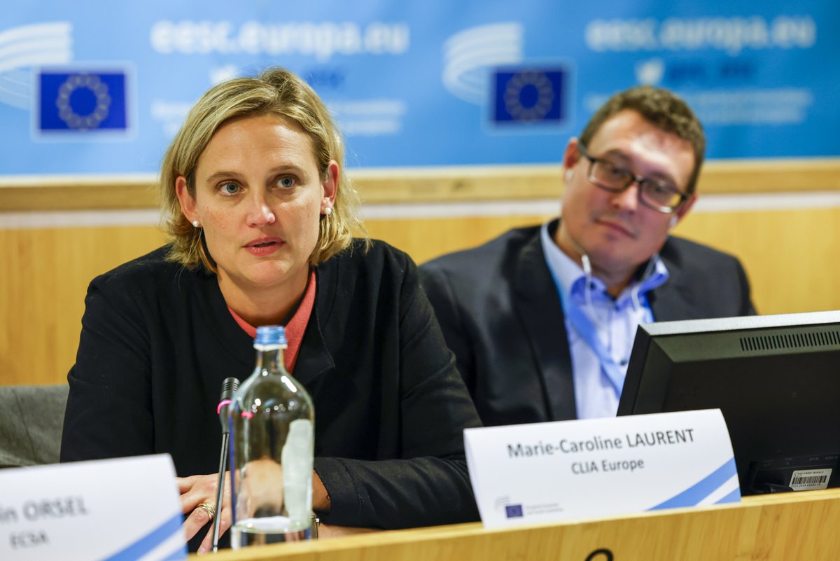 CCMI_EESC's tweet photo. 9⃣8⃣% of all cruise ships are produced in Europe, because we have the know-how, the technology and the high-quality supplier networks to achieve the complex manufacturing processes. 🚢⚙️
📺Follow CCMI debate on the #Maritime sector https://t.co/y4tWVc8K0i
@CTytgat @marieklaurent https://t.co/FZgu0ohOOZ