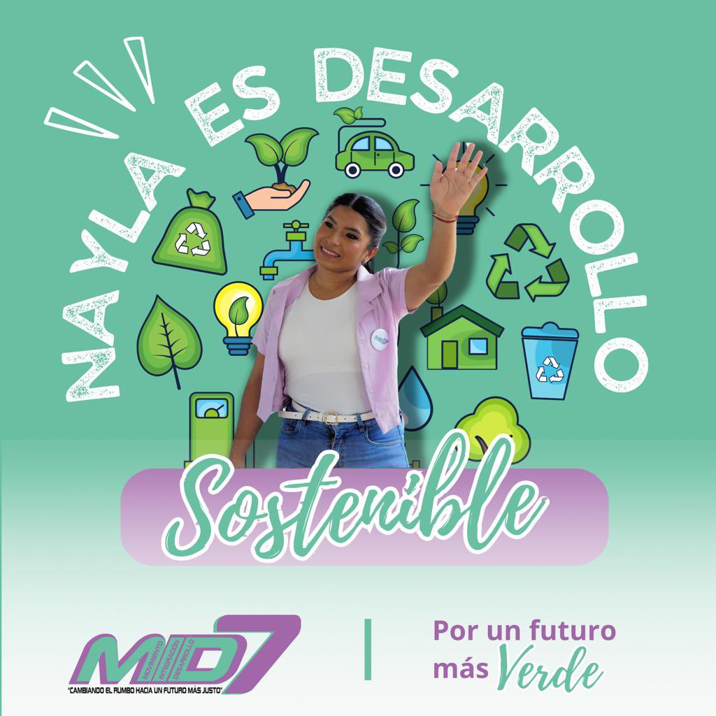Midecuador's tweet photo. 🌍💪 ¡Comprometida con un futuro sostenible! Soy Nayla, tu candidata a presidenta. Juntos, construiremos un país eco-friendly y próspero.

#CampañaPoliticaSIM #NaylaPresidenta #SIM #UNEMI #sostenibilidad https://t.co/FPxT5raTYA